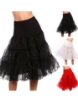 Picture of Retro Rockabilly Petticoat Tutu Costume Underskirt-Black