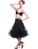 Picture of Retro Rockabilly Petticoat Tutu Costume Underskirt-Black