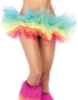 Picture of Retro Rockabilly Rainbow Petticoat Tutu Costume Underskirt