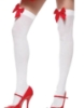 Picture of Halloween Black/Red Bowtie Stockings