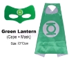 Picture of Kids PJ Superhero Cape &  Mask Set - Green Lantern