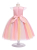 Picture of Girls Princess Unicorn Rainbow Tutu Dress-Pink