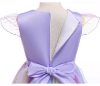 Picture of Girls Princess Unicorn Rainbow Tutu Dress-Purple