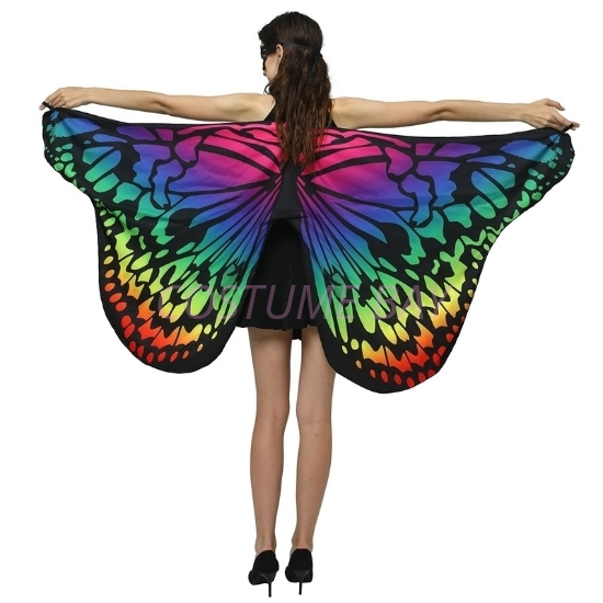 Picture of Dancing Butterfly Wings Cape - Gradient