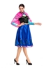 Picture of Adult Ladies Deluxe Frozen Anna Costume Dress