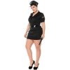 Picture of New Ladies Police Cop Party Fancy Dress Costume Outfit - Plus Size