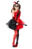 Picture of Womens Halloween Joker Clown Villain Squad Dress Costume