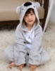 Picture of Kids Grey Koala Onesie