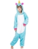 Picture of Kids Blue Royal Unicorn Onesie