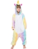 Picture of Kids Fluro Rainbow Unicorn Onesie