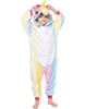 Picture of Kids Fluro Rainbow Unicorn Onesie