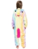 Picture of Kids Fluro Rainbow Unicorn Onesie