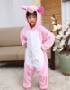 Picture of Kids Pink Royal Unicorn Onesie