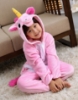 Picture of Kids Pink Royal Unicorn Onesie