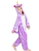 Picture of Kids Purple Royal Unicorn Onesie