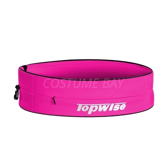 Picture of Sports Running Waist Belt with Zipper - Rose