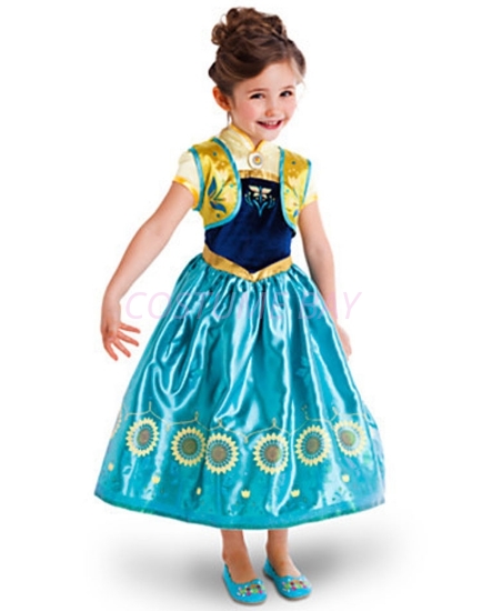 Picture of Princess Anna Frozen Costume Dress