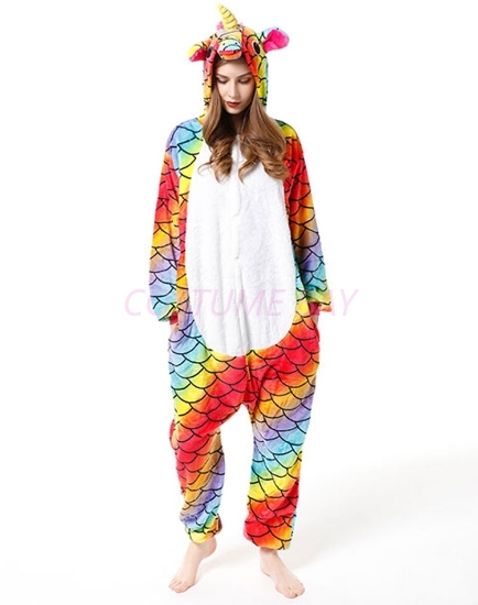 Picture of Scale Rainbow Unicorn Onesie