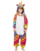 Picture of Kids Scale Rainbow Unicorn Onesie