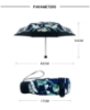 Picture of 5 Folds Anti-UV Sun Rain Mini Compact Umbrella