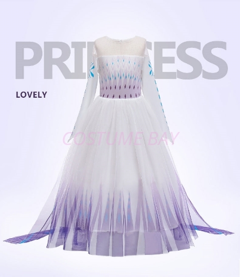 Picture of Frozen2 Elsa Dress  - Purple