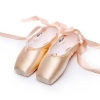 Picture of Deluxe Pink Ballet Dancing Shoes with optional Silica Toe Pads