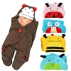 Picture of Baby Blanket Sleeping Bag - Brown Monkey