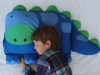 Picture of Kids Children Pet Animal Shaped Pillowcase Boys Girls Dinosaur