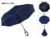 Picture of Upside Down Reverse Umbrella - Navy Blue