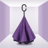 Picture of Upside Down Reverse Umbrella - Purple