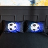 Picture of 3D Soccer Ball Bed Duvet Cover Set with Pillowcase