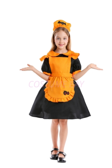 Picture of Girls Pumpkin Dress