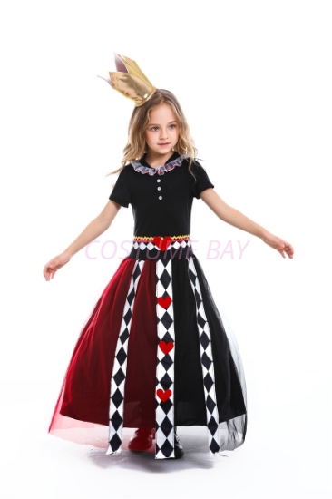 Picture of Girls Queen of Hearts Dress Book Week Costume