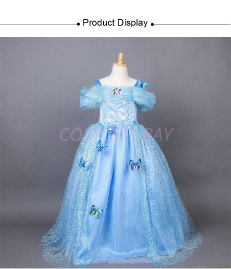 Picture of Girls Princess Cinderella Dress Costume Book Week