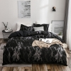 Picture of Black Marble Bed Duvet Cover Set