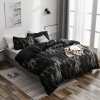 Picture of Black Marble Bed Duvet Cover Set