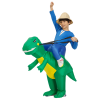 Picture of Fan Operated Inflatable Dinosaur Costume Suit for Kids & Adults