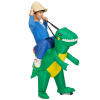 Picture of Fan Operated Inflatable Dinosaur Costume Suit for Kids & Adults