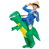 Picture of Fan Operated Inflatable Dinosaur Costume Suit for Kids & Adults