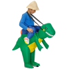 Picture of Fan Operated Inflatable Dinosaur Costume Suit for Kids & Adults