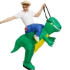 Picture of Fan Operated Inflatable Dinosaur Costume Suit for Kids and Adults