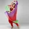 Picture of Dance Scarf - Gradient Purple/Red/Green