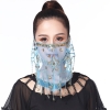 Picture of Dancing Face Veil - Dark Blue