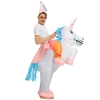 Picture of Fan Operated Inflatable Unicorn Costume Suit for Kids and Adults