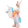 Picture of Fan Operated Inflatable Unicorn Costume Suit for Kids and Adults