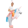 Picture of Fan Operated Inflatable Unicorn Costume Suit for Kids and Adults