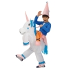 Picture of Fan Operated Inflatable Unicorn Costume Suit for Kids and Adults