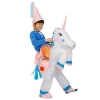 Picture of Fan Operated Inflatable Unicorn Costume Suit for Kids and Adults