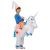 Picture of Fan Operated Inflatable Unicorn Costume Suit for Kids and Adults