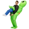 Picture of Fan Operated Inflatable Alien Costume Suit for Kids and Adults